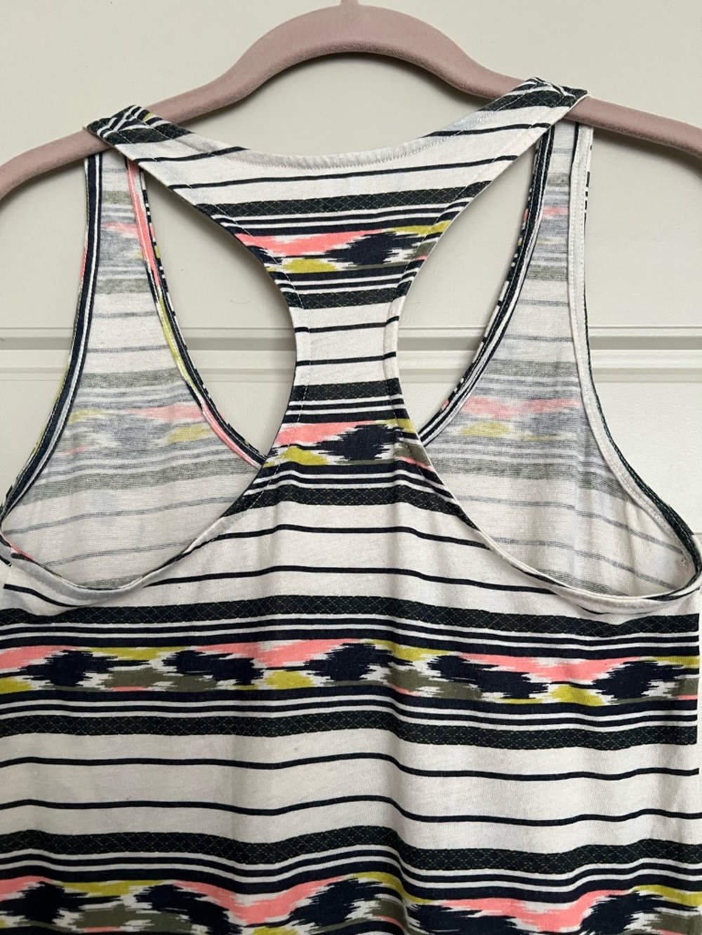 BDG Striped Racerback Tank Top - Picture 3 of 5